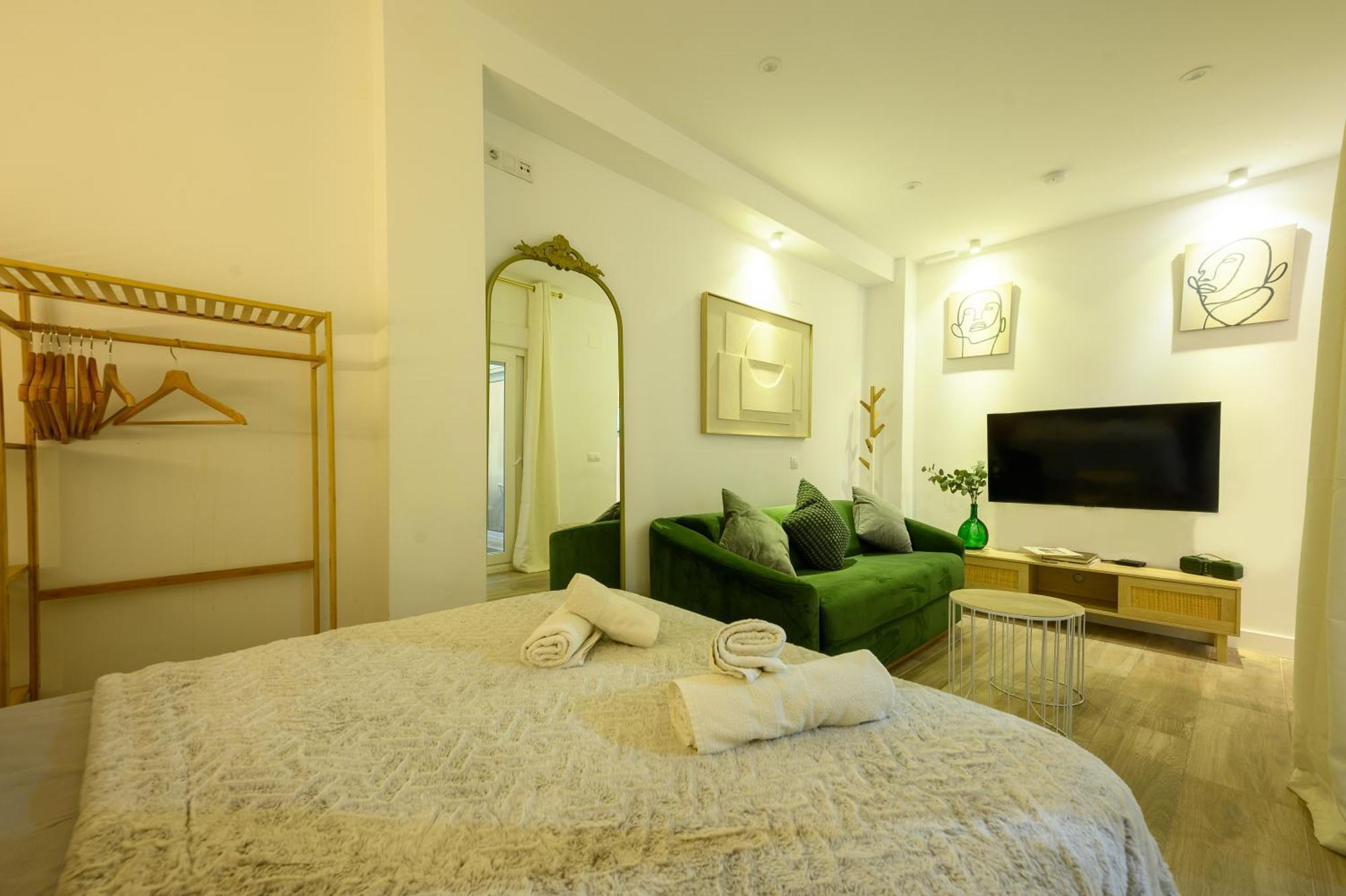 Estudio Malaga Center Living Exteriör bild